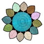 Conceptum Alfombra HMNT938 Multicolor 60 x 100 cm